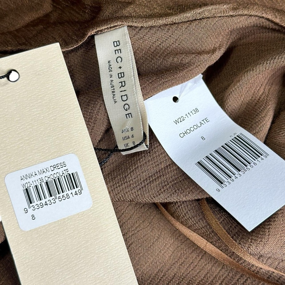 BEC & BRIDGE Annika Maxi Dress, Chocolate, 4 (US) - Picture 13 of 13